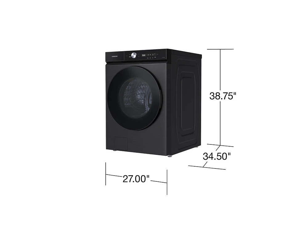 Black Smart Washer 8700 | Bespoke | Samsung US