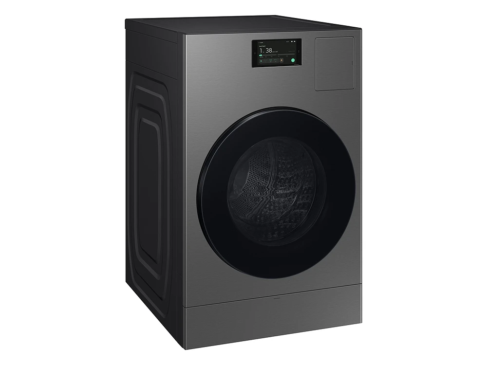 Bespoke AI Laundry Combo™ All-in-One 5.3 cu. ft. Ultra Capacity Washer and Ventless Heat Pump Dryer in Dark Steel | Samsung Business US