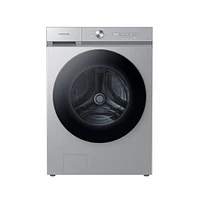 WF53BB8700ATUS | Bespoke 5.3 cu. ft. Ultra Capacity Front Load Washer with Super Speed Wash and AI Smart Dial in Silver Steel | Samsung Business US