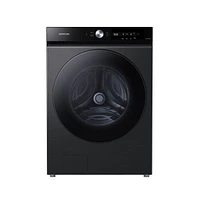 WF46BB6700AVUS | Bespoke 4.6 cu. ft. Large Capacity Front Load Washer with Super Speed Wash and AI Smart Dial in Brushed Black | Samsung Business US