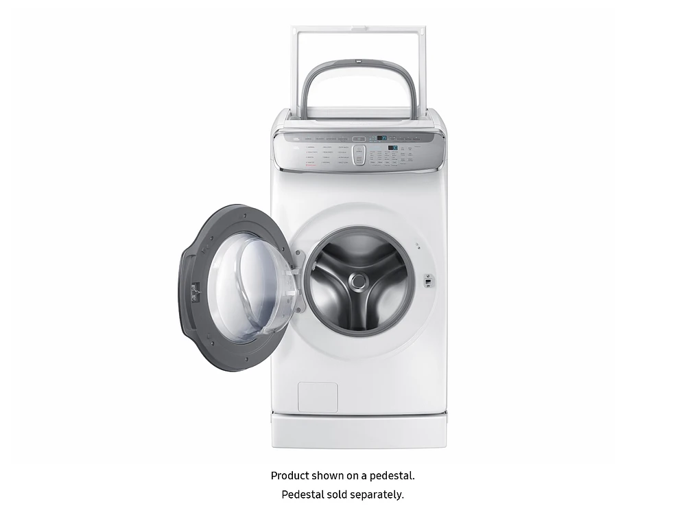 6.0 cu. ft. FlexWash™ Washer in White Washer - WV60M9900AW/A5 | Samsung US