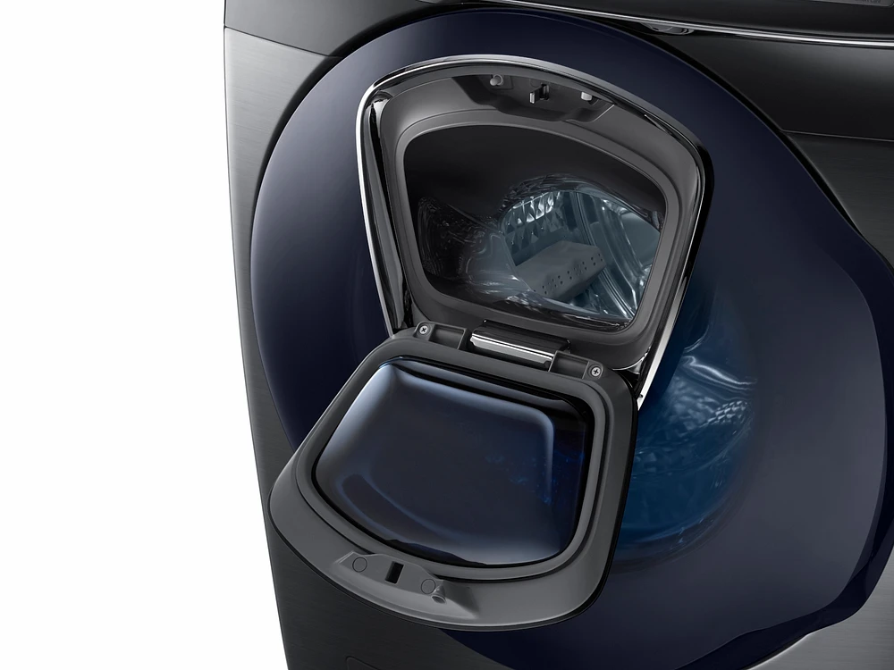 WF45K6500AV/A2 | 4.5 cu. ft. Smart Front Load Washer with AddWash™ in Black Stainless Steel | Samsung Business US