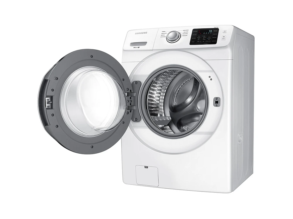 4.5 cu. ft. Front Load Washer with Vibration Reduction Technology in White | Samsung US