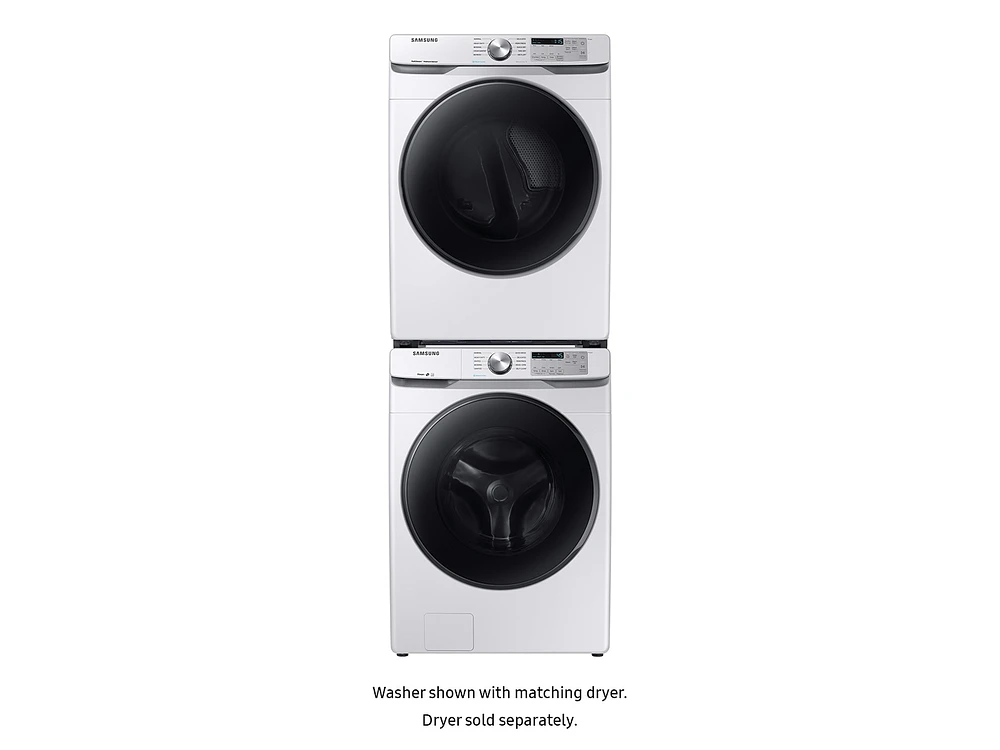 WF45R6100AW/US | 4.5 cu. ft. Front Load Washer with Steam in White | Samsung Business US