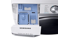 4.5 cu. ft. Smart Front Load Washer with Super Speed in White Washer  - WF45R6300AW/US | Samsung US