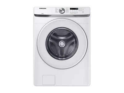 4.5 cu. ft. Front Load Washer with Vibration Reduction Technology+ in White Washers - WF45T6000AW/A5 | Samsung US