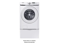 4.5 cu. ft. Front Load Washer with Vibration Reduction Technology+ in White Washers - WF45T6000AW/A5 | Samsung US