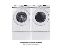 4.5 cu. ft. Front Load Washer with Vibration Reduction Technology+ in White Washers - WF45T6000AW/A5 | Samsung US