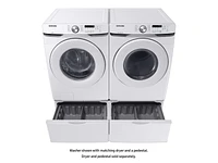 4.5 cu. ft. Front Load Washer with Vibration Reduction Technology+ in White Washers - WF45T6000AW/A5 | Samsung US