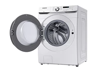 4.5 cu. ft. Front Load Washer with Vibration Reduction Technology+ in White Washers - WF45T6000AW/A5 | Samsung US