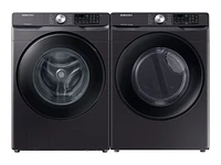 5.1 cu. ft. Extra-Large Capacity Smart Front Load Washer in Brushed Black | Samsung US