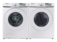 5.1 cu. ft. Extra-Large Capacity Smart Front Load Washer with Vibration Reduction Technology+ in White | Samsung Business US