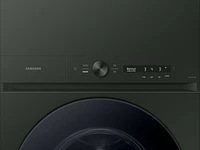 Bespoke 5.3 cu. ft. AI Laundry Hub™ Ultra Capacity Single Unit Washer with AI OptiWash™ and 7.6 cu. ft. Gas Dryer in Satin Green Washers - WH53DBH700GFA3 | Samsung US