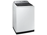 5.1 cu. ft. Large Capacity Smart Top Load Washer with ActiveWave™ Agitator and Super Speed Wash in White | Samsung US