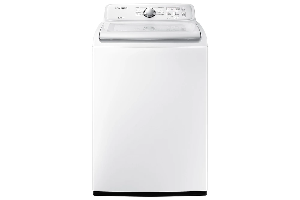 4.5 cu. ft. Top Load Washer with Self Clean in White Washer - WA45N3050AW/A4 | Samsung US