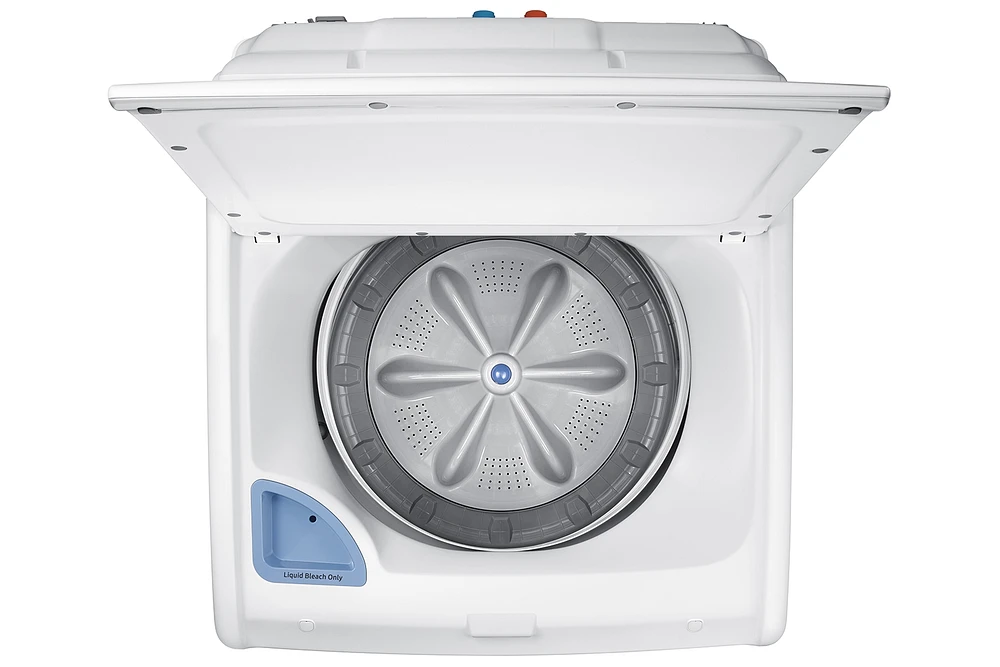 4.5 cu. ft. Top Load Washer with Self Clean in White Washer - WA45N3050AW/A4 | Samsung US