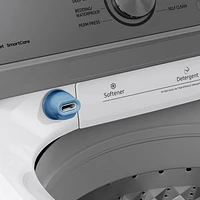 4.5 cu. ft. Capacity Top Load Washer with Active WaterJet in White Washers - WA45T3400AW/A4 | Samsung US