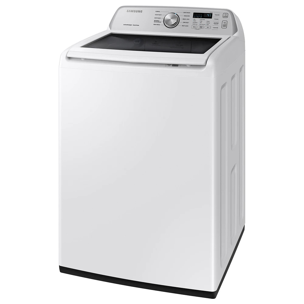 4.5 cu. ft. Capacity Top Load Washer with Active WaterJet in White Washers - WA45T3400AW/A4 | Samsung US