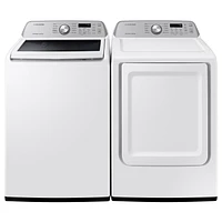 4.5 cu. ft. Capacity Top Load Washer with Active WaterJet in White Washers - WA45T3400AW/A4 | Samsung US