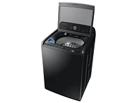 WA45T3400AV/A4 | 4.5 cu. ft. Capacity Top Load Washer with Active WaterJet in Brushed Black | Samsung Business US