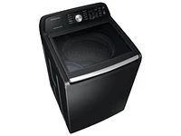 WA45T3400AV/A4 | 4.5 cu. ft. Capacity Top Load Washer with Active WaterJet in Brushed Black | Samsung Business US