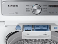 5.0 cu. ft. Top Load Washer with Active Water Jet in White Washer - WA50R5200AW/US | Samsung US