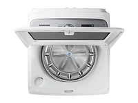 5.0 cu. ft. Top Load Washer with Super Speed in White Washer - WA50R5400AW/US | Samsung US