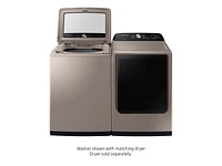 5.0 cu. ft. Top Load Washer with Active Water Jet in Champagne Washers