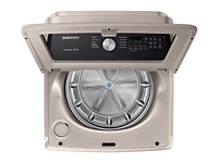 5.0 cu. ft. Top Load Washer with Active Water Jet in Champagne Washers