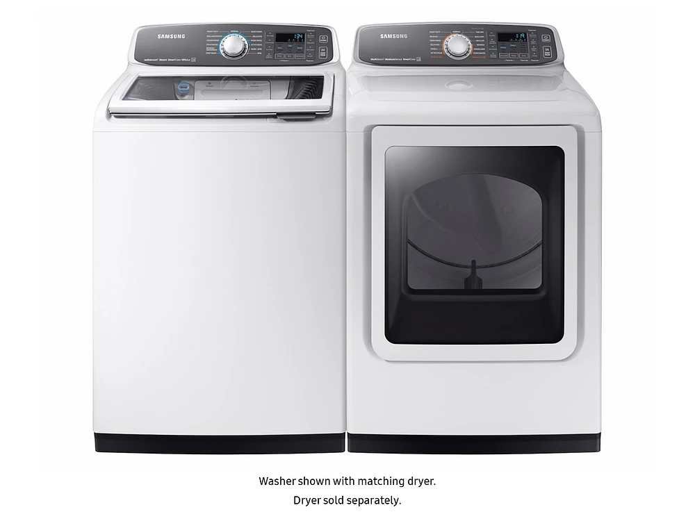 5.2 cu. ft. activewash™ Top Load Washer in White Washer - WA52M7750AW/A4 | Samsung US