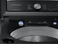 WA54R7200AV/US | WA7200 5.4 cu. ft. Top Load Washer with Active WaterJet in Black Stainless Steel | Samsung Business US