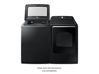 WA54R7200AV/US | WA7200 5.4 cu. ft. Top Load Washer with Active WaterJet in Black Stainless Steel | Samsung Business US