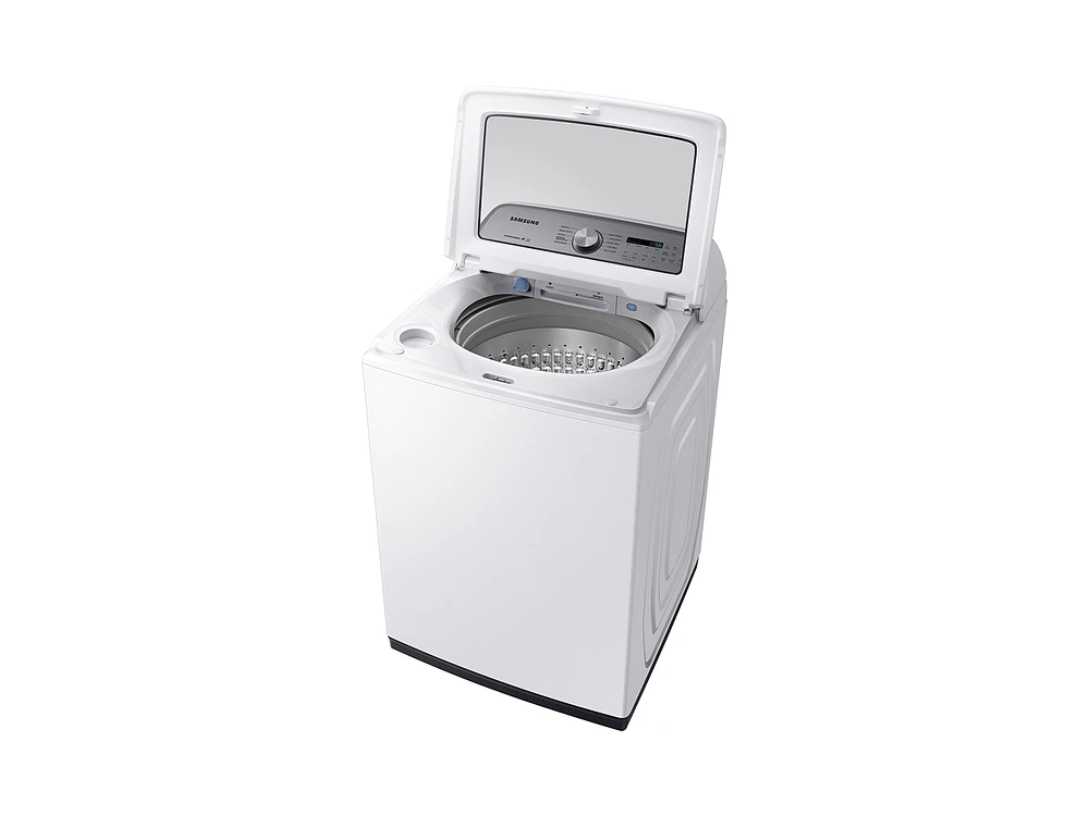 WA54R7200AW/US | 5.4 cu. ft. Top Load Washer with Active WaterJet in White | Samsung Business US