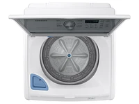 4.6 cu. ft. Large Capacity Smart Top Load Washer with ActiveWave™ Agitator and Active WaterJet in White | Samsung US