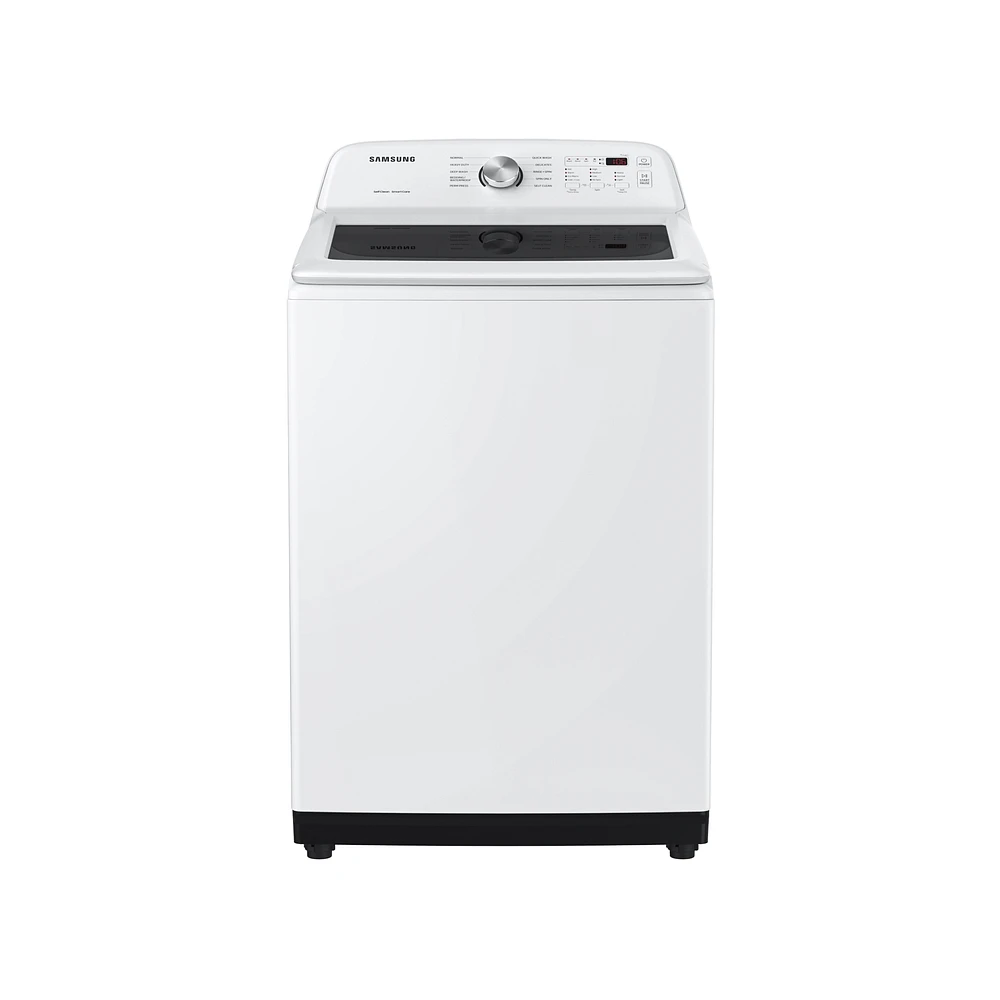 WA49B5105AW/US | 4.9 cu. ft. Large Capacity Top Load Washer with ActiveWave™ Agitator and Deep Fill in White | Samsung Business.