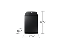 5.5 cu. ft. Extra-Large Capacity Smart Top Load Washer with Super Speed Wash in | Samsung US