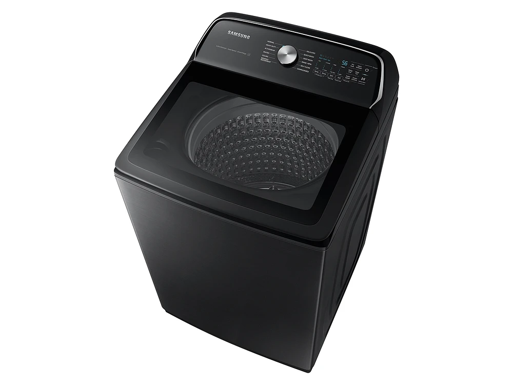 5.5 cu. ft. Extra-Large Capacity Smart Top Load Washer with Super Speed Wash in | Samsung US