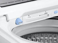 5.5 cu. ft. Extra-Large Capacity Smart Top Load Washer with Super Speed Wash in White | Samsung Business US