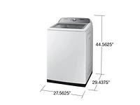 4.9 cu. ft. Capacity Top Load Washer with ActiveWave™ Agitator and Active WaterJet in White Washers - WA49B5205AW/US | Samsung US