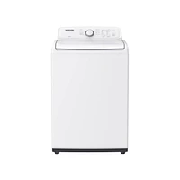 WA40A3005AW/A4 | 4.0 cu. ft. Top Load Washer with ActiveWave™ Agitator and Soft-Close Lid in White | Samsung Business US