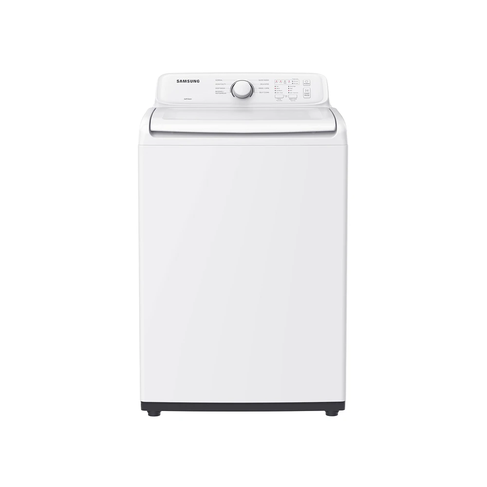 WA41A3000AW/A4 | 4.1 cu. ft. Capacity Top Load Washer with Soft-Close Lid and 8 Washing Cycles in White | Samsung Business US