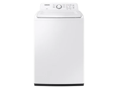 WA41A3000AW/A4 | 4.1 cu. ft. Capacity Top Load Washer with Soft-Close Lid and 8 Washing Cycles in White | Samsung Business US