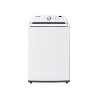 WA44A3205AW/A4 | 4.4 cu. ft. Top Load Washer with ActiveWave™ Agitator and Soft-Close Lid in White | Samsung Business US