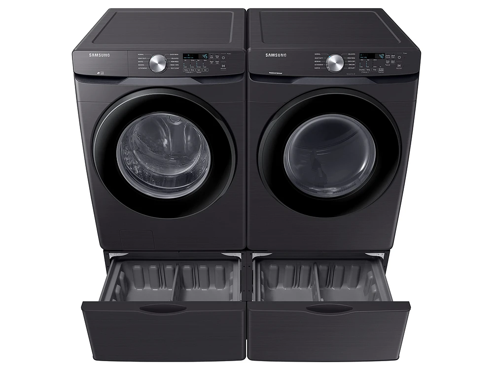 4.5 cu. ft. Front Load Washer with Vibration Reduction Technology+ in Brushed Black | Samsung US