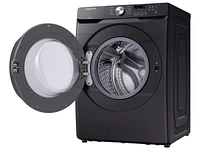 4.5 cu. ft. Front Load Washer with Vibration Reduction Technology+ in Brushed Black | Samsung US