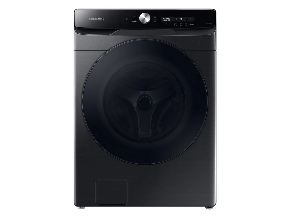 WF50A8600AV/US | 5.0 cu. ft. Extra-Large Capacity Smart Dial Front Load Washer with MultiControl™ in Brushed Black | Samsung Business US