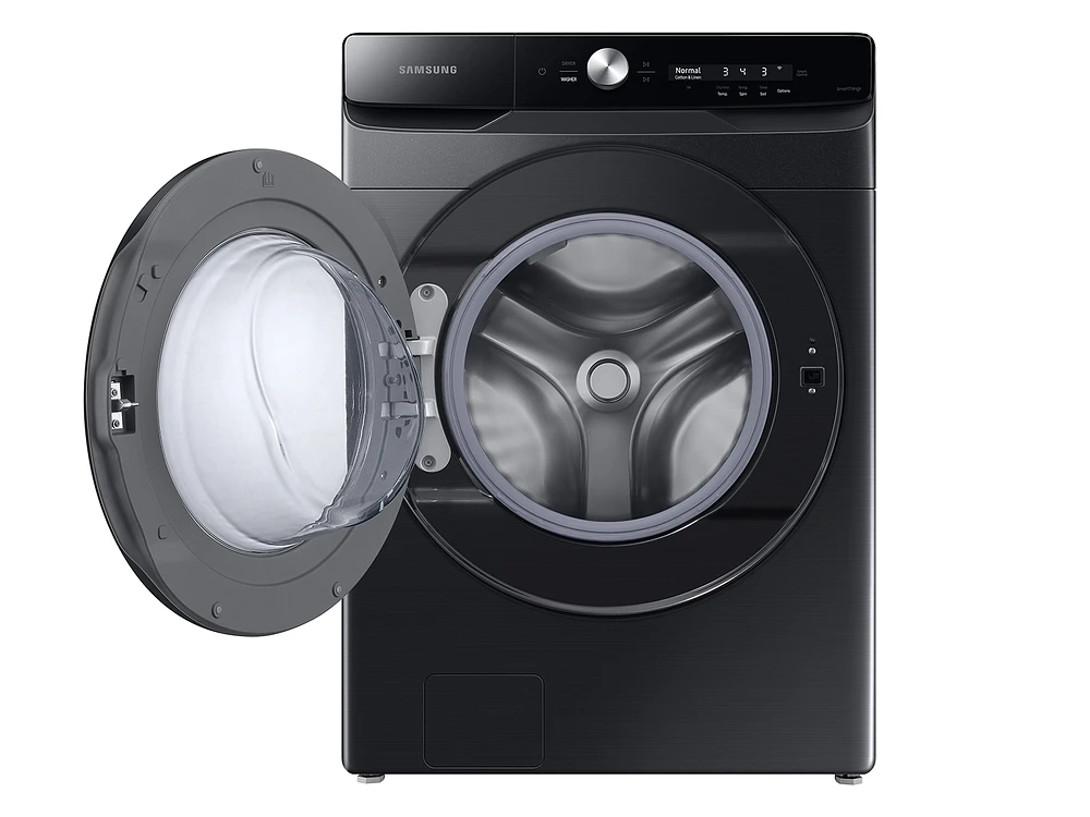 WF50A8600AV/US | 5.0 cu. ft. Extra-Large Capacity Smart Dial Front Load Washer with MultiControl™ in Brushed Black | Samsung Business US