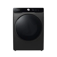 DVE45A6400V/A3 | 7.5 cu. ft. Smart Dial Electric Dryer with Super Speed Dry in Brushed Black | Samsung Business US