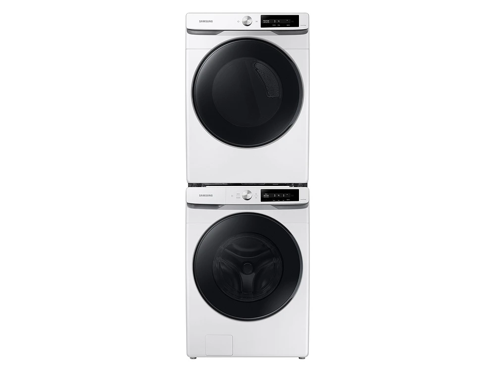 DVE45A6400W/A3 | 7.5 cu. ft. Smart Dial Electric Dryer with Super Speed Dry in White | Samsung Business US