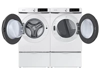 DVE45A6400W/A3 | 7.5 cu. ft. Smart Dial Electric Dryer with Super Speed Dry in White | Samsung Business US